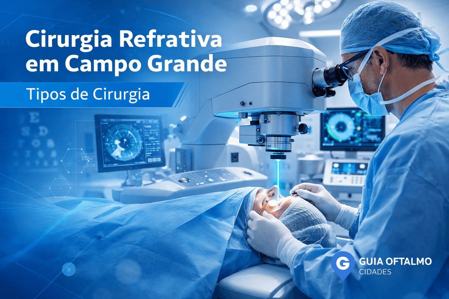 Cirurgia Refrativa em Campo Grande: Quando é indicada?