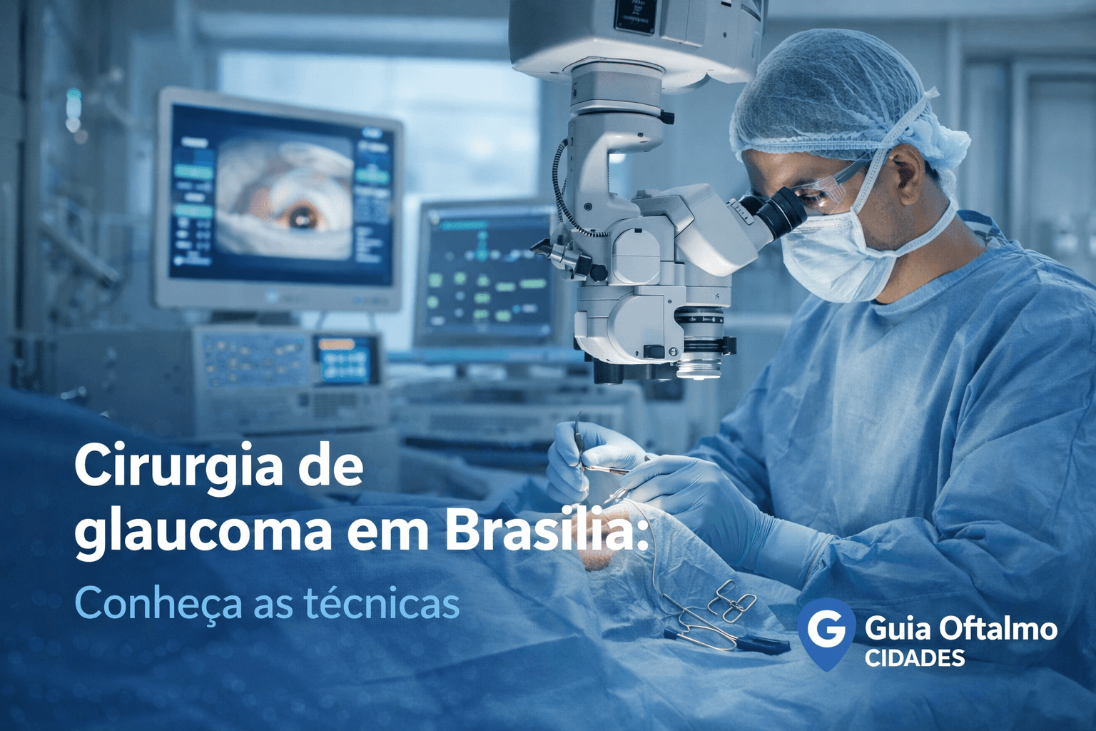 Cirurgia de glaucoma em Brasília: Conheça as técnicas
