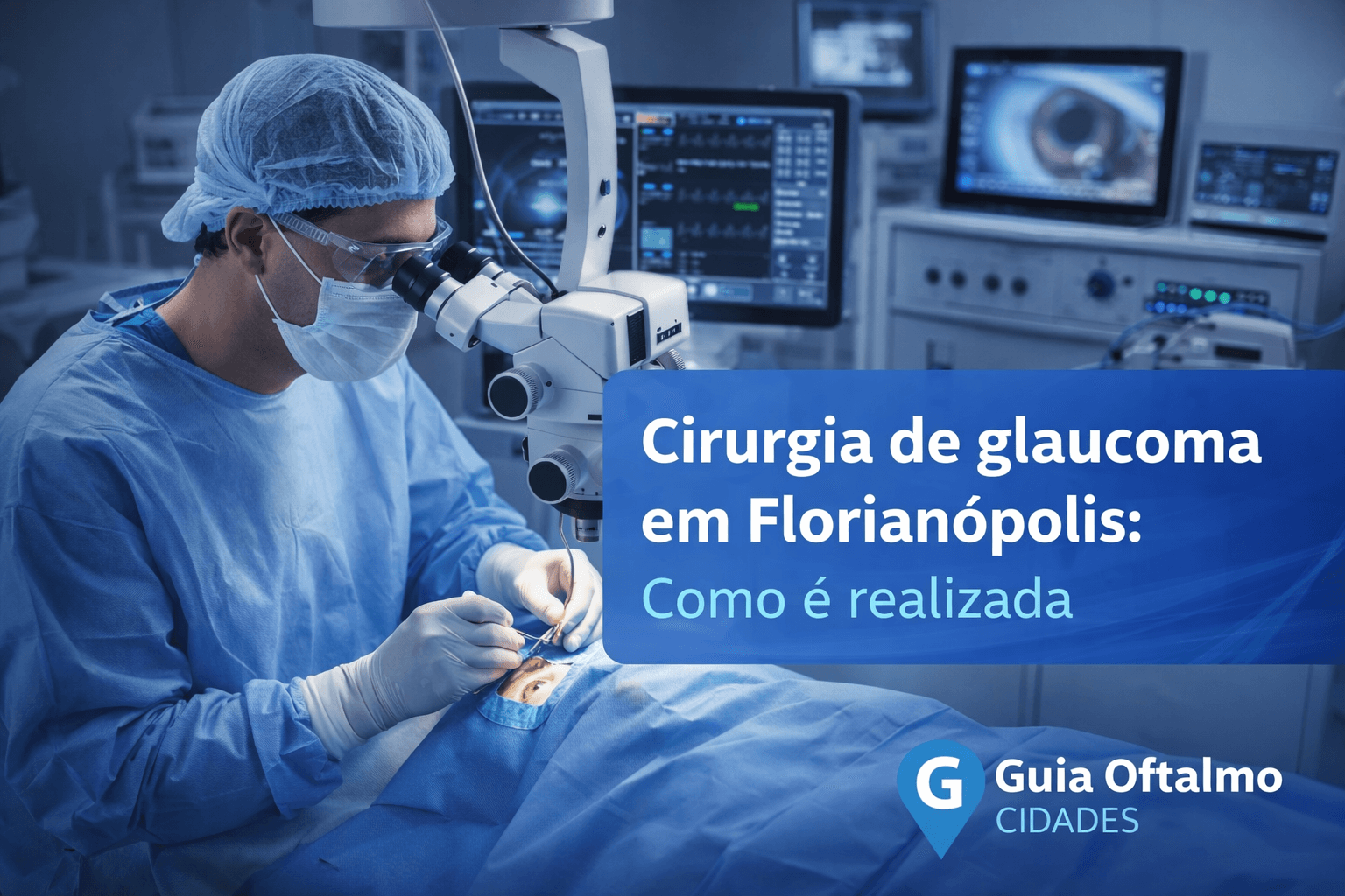 Cirurgia de glaucoma em Florianópolis: Como é realizada