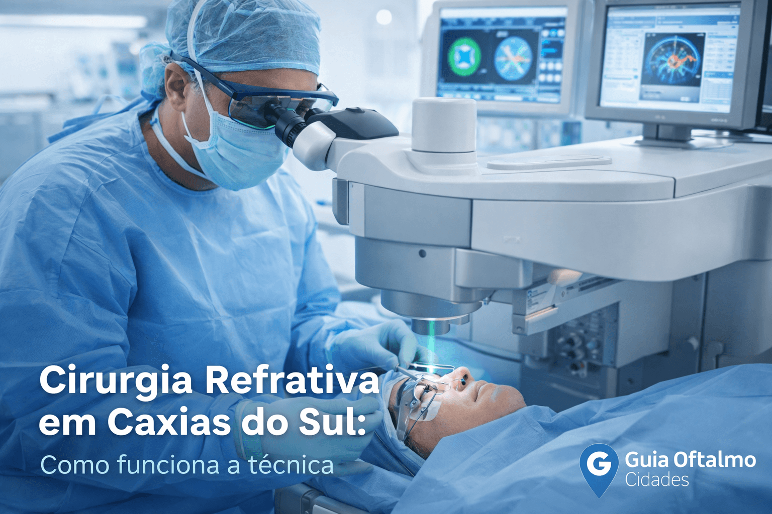 Cirurgia Refrativa em Caxias do Sul: Como funciona a técnica