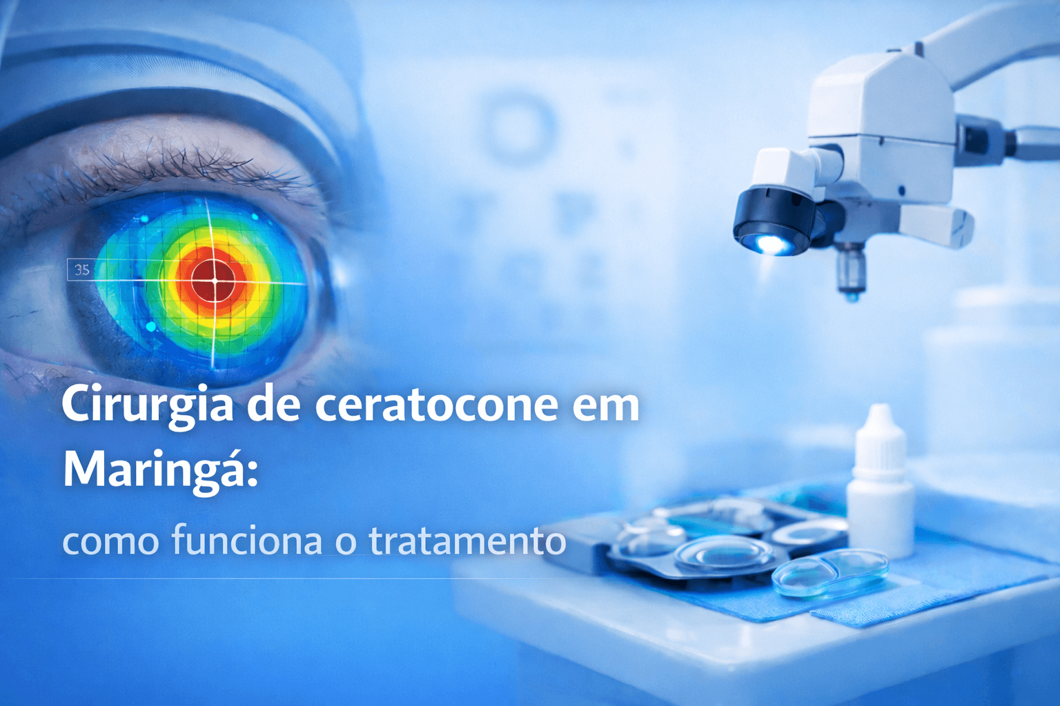 Cirurgia de ceratocone em Maringá: Quando é necessária