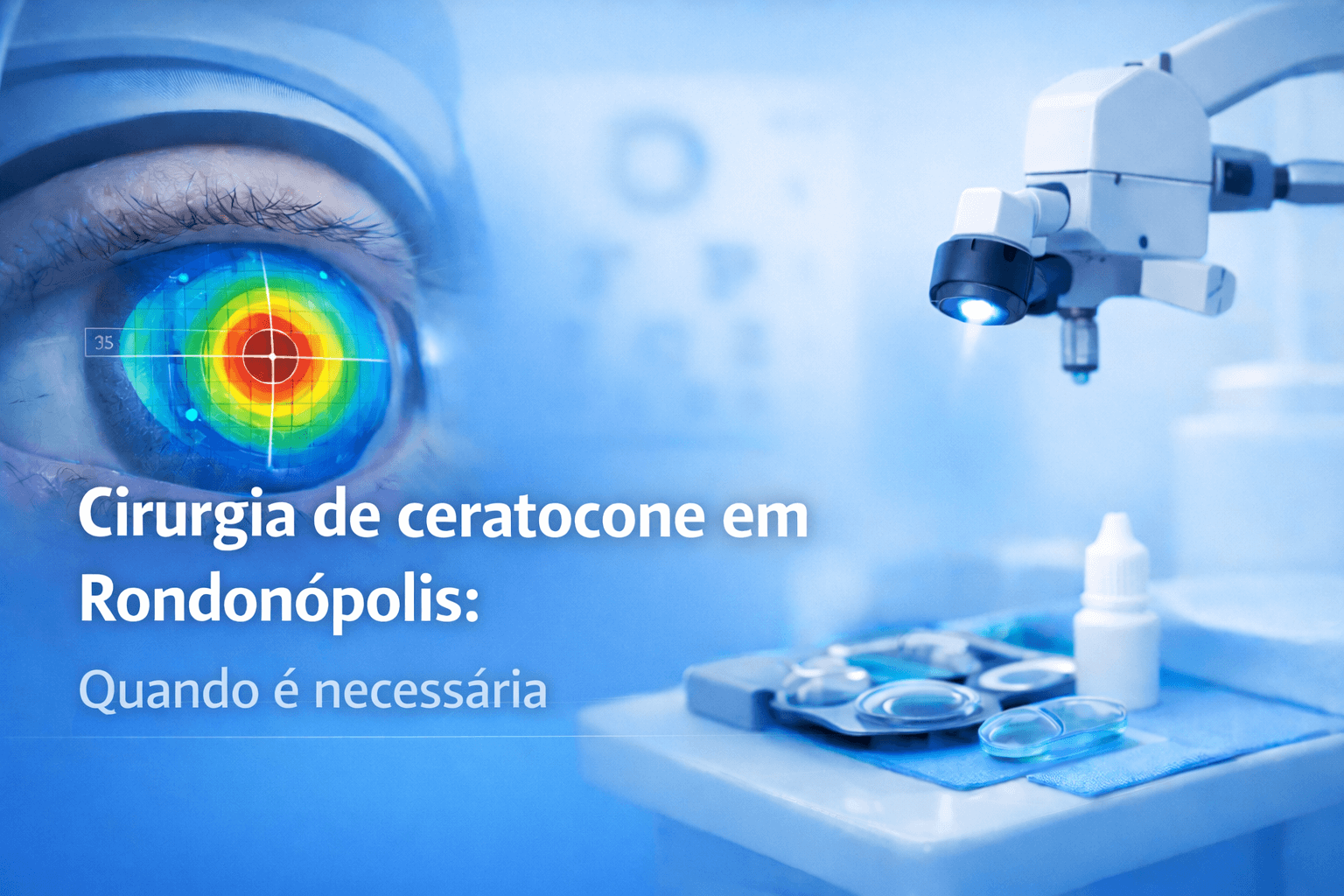 Cirurgia de ceratocone em Rondonópolis: Quando é necessária